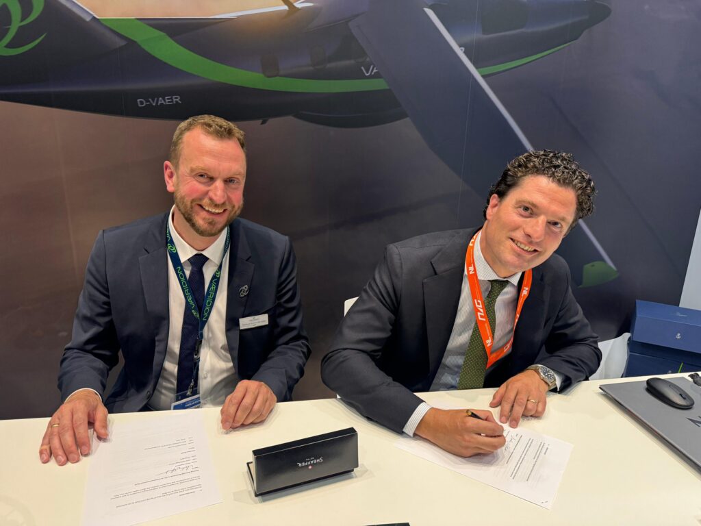 VÆRIDION and NLR want to accelerate research and development of short-haul electric aircraft
